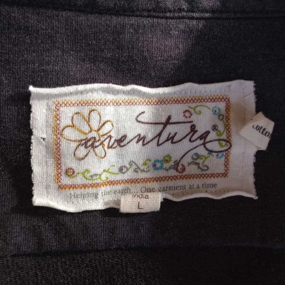 Aventura▪️Gray Cotton Button Down Jacket - Picture 4 of 5